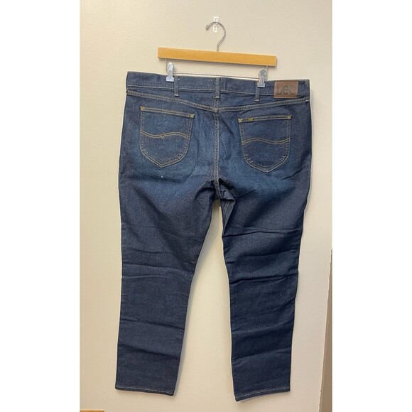 Lee Men's Athletic Fit Straight Leg Jeans Men’s Size 42X32 100% Cotton NWT - Picture 3 of 3